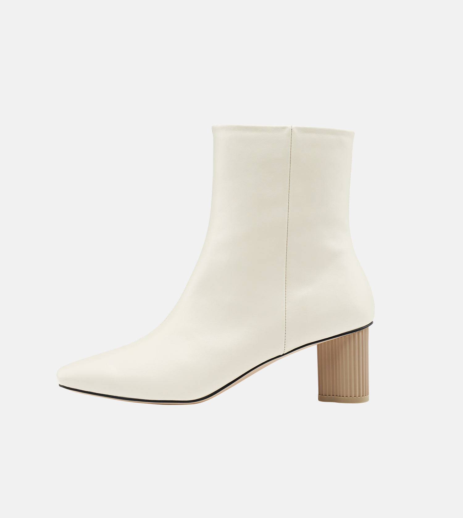 CHESS Ankle Boots (Alabaster)